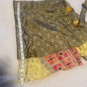 Darn Good Yarn mini silk skirt